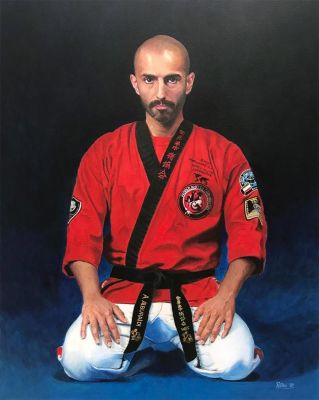 Abdulwahab Alburaidi – 2020 Acrylic on canvas, 55x70 cm Private collection (Kuwait)