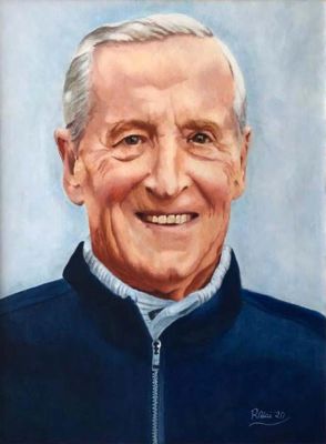 Renzo - 2020 Acrilico su lino, cm 45x55, Collezione privata, Impruneta (FI)